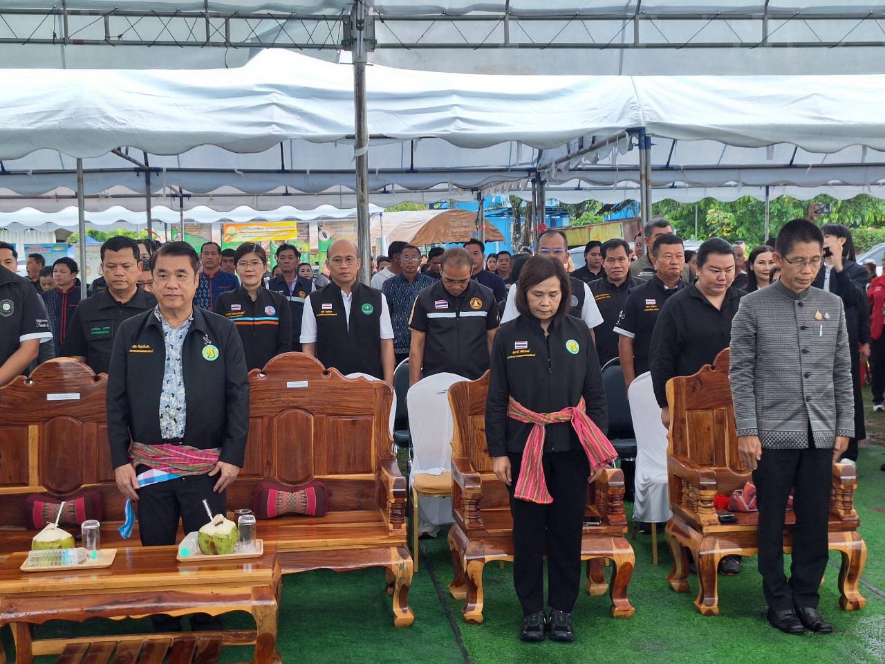 title - รมว.กษ. และ รมช.กษ. ลงพื้นที่ตรวจราชการในพื้นที่จังหวัดนครพนม